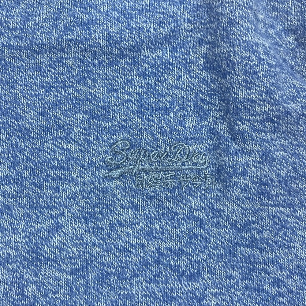 Superdry Men's Heather Blue Crewneck Sweatshirt - Picture 3 of 5